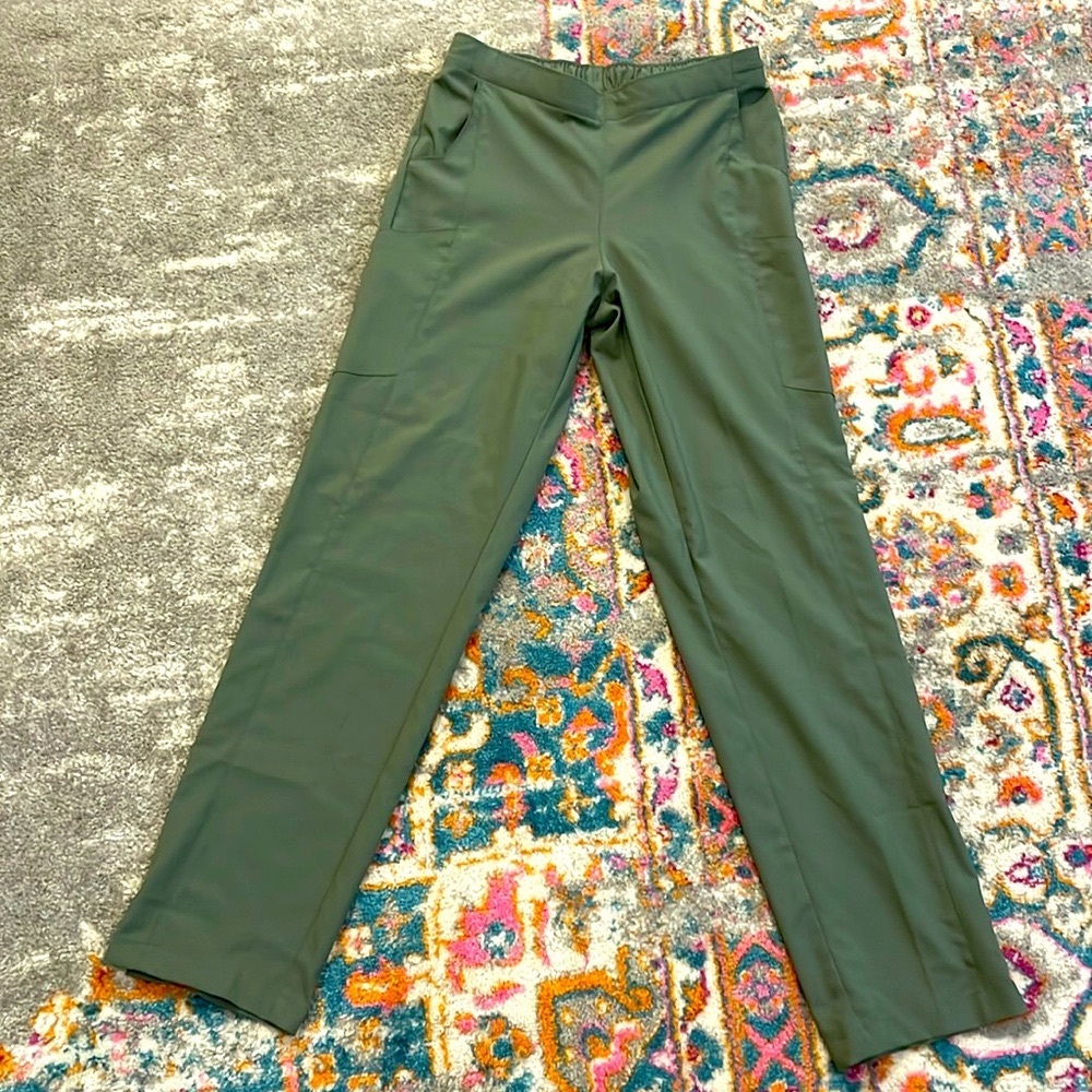 Olive Scrub Pants